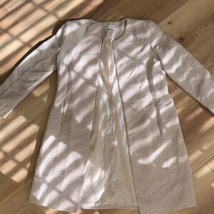 Calvin Klein Beige Textured Jacket